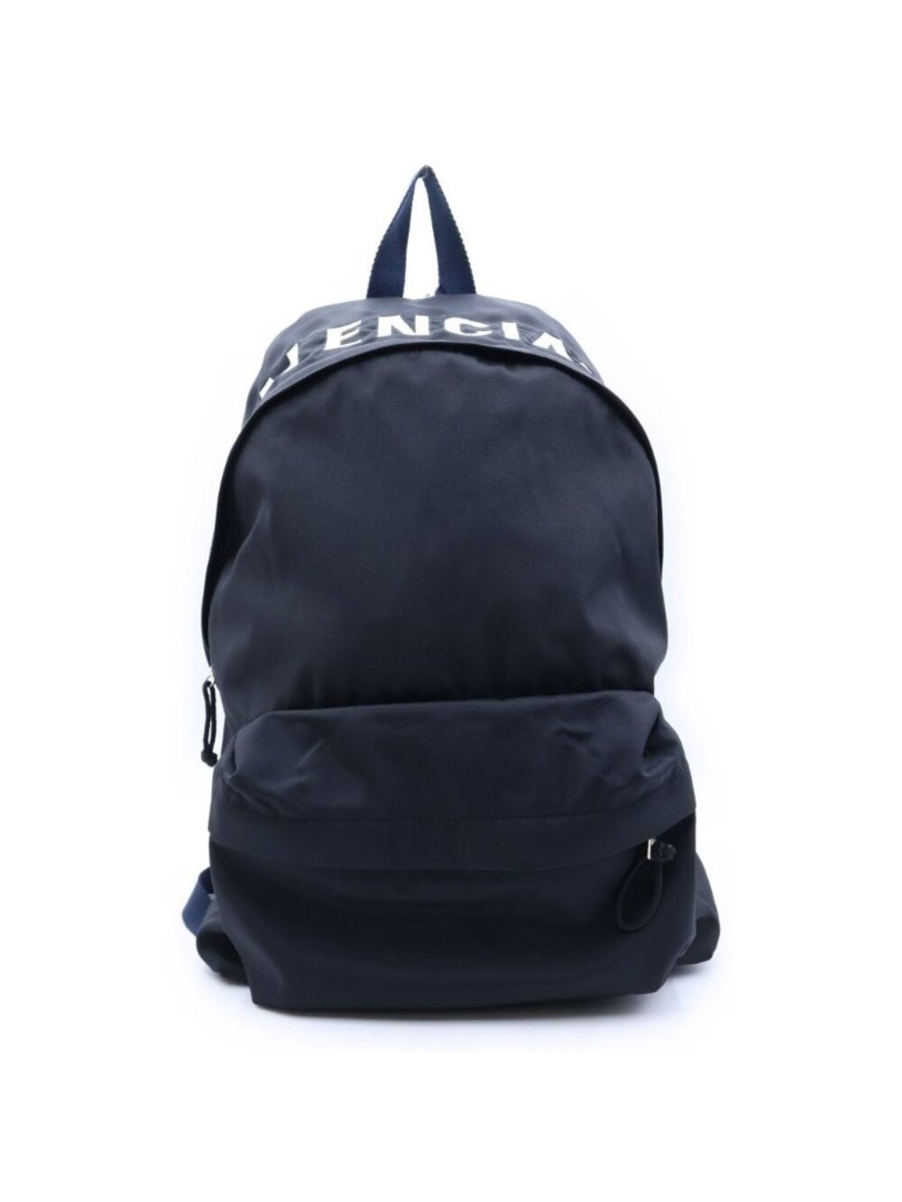 Balenciaga Wheel Backpack Logo Black